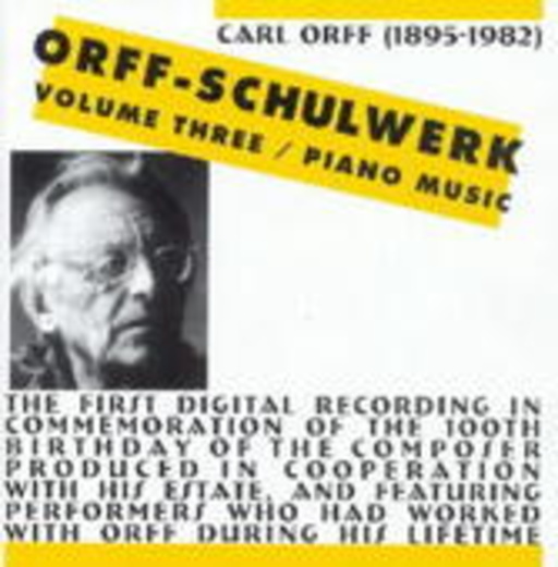 Diverse – Schulwerk Vol. 3 - Piano Music