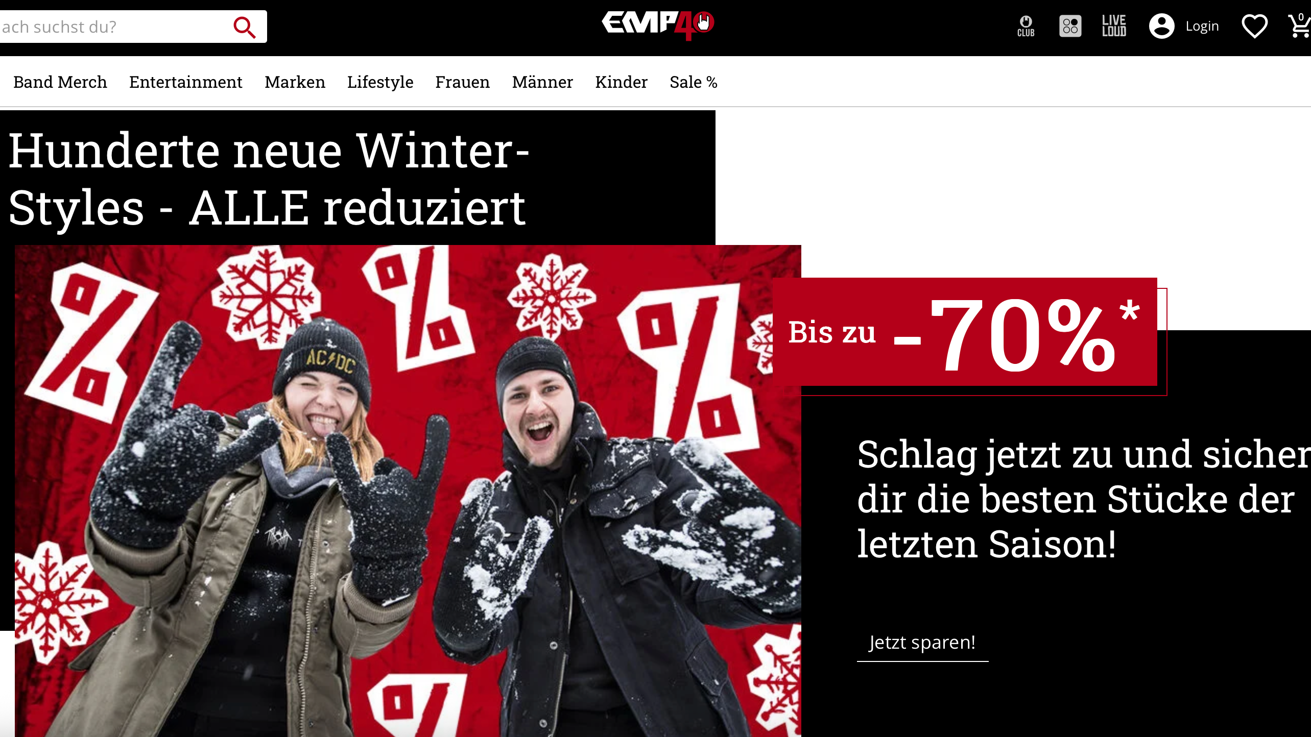 Schlussverkauf: bei Warner Music hat man EMP ins Schaufenster gestellt und steuert nun auf einen Verkauf der Merch-Tochter zu.