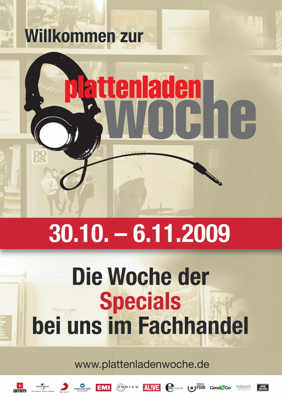 Bringt exklusive Angebote und allerlei Aktionen: Plattenladenwoche 2009