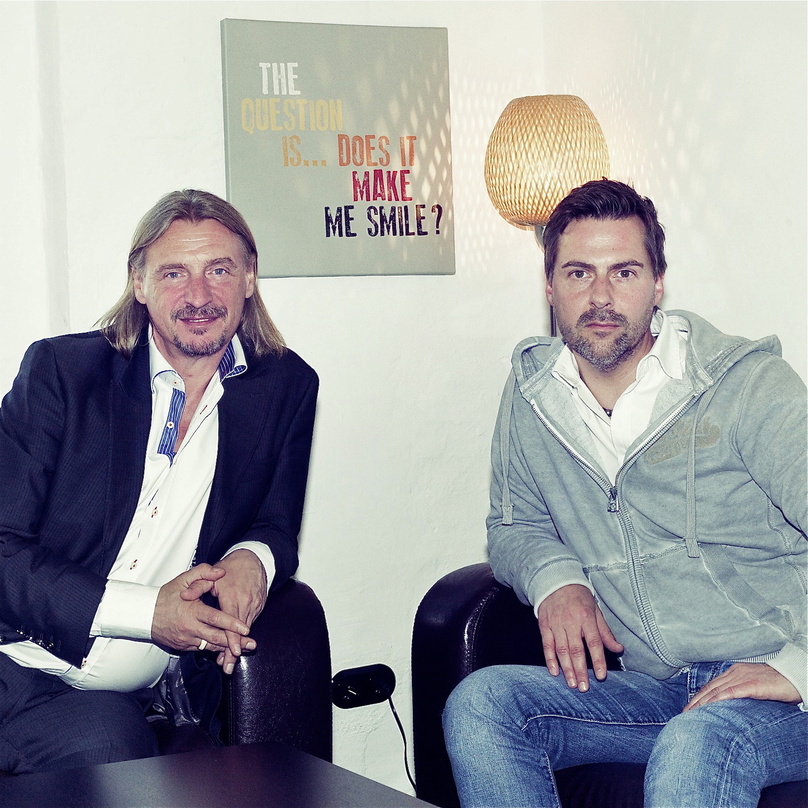 Glauben an die Kraft von Empfehlungen: Frank Otto (links) und Björn Mathes