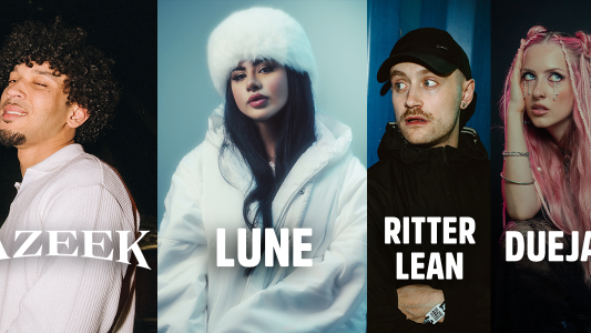 Ihren Festivaltag am Biggesee musste a.s.s. absagen: Jazeek, Lune, Ritter Lean und Dueja.