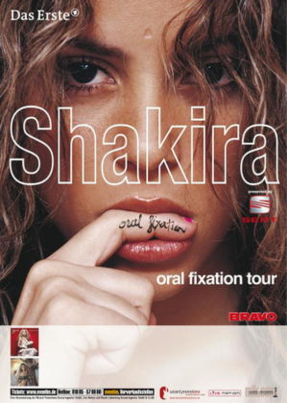Platz eins: Shakira