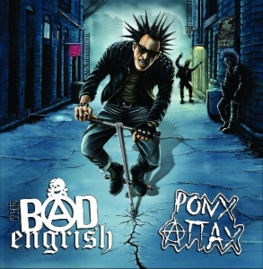Bad Engrish/Ponx Attax – Pogo Split