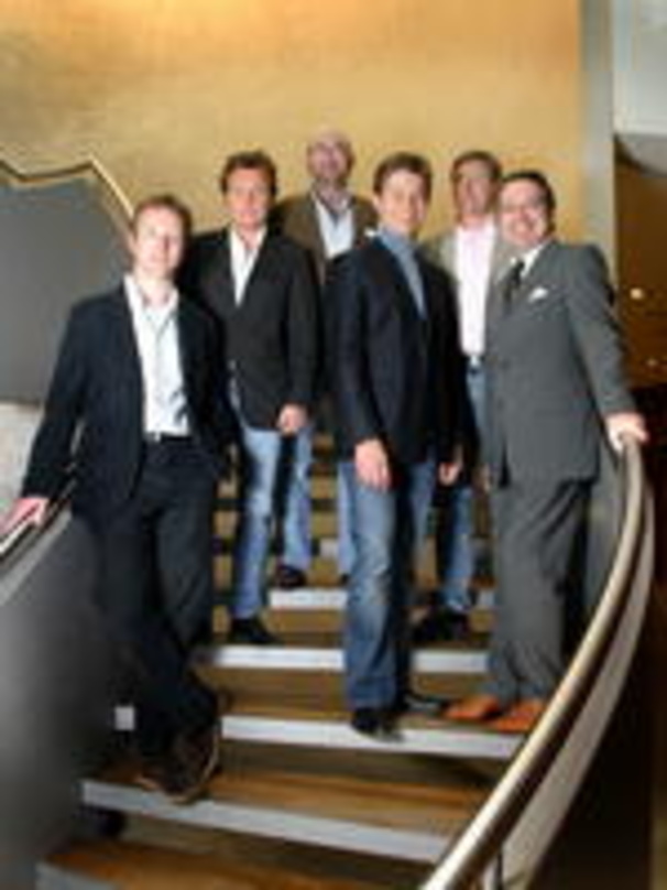 Vorstände der Verbände (v.l.n.r.): von Löhneysen, Dopp, Haentjes, Briegmann, Gilbert, Gebhardt