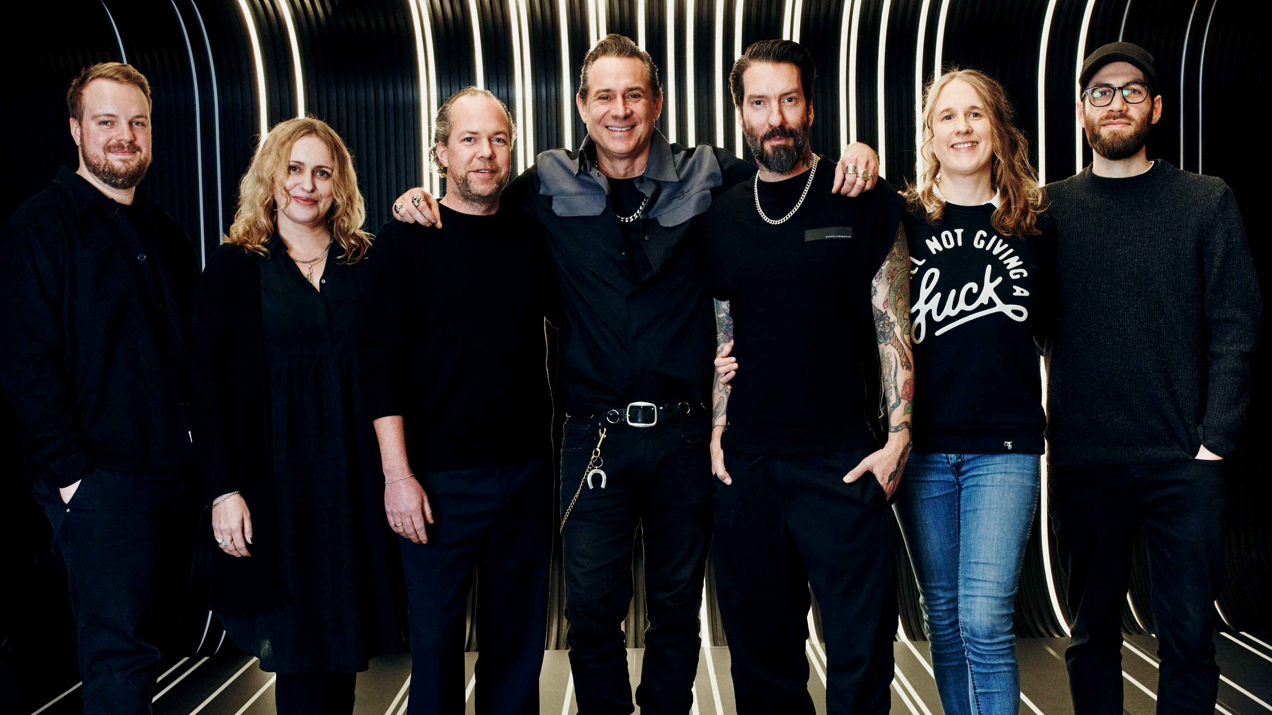 Verständigten sich auf eine Partnerschaft (von links): Alexander Jütten (Director Digital Accounts & Commercial Warner Music), Larissa Lüters (Director ADA), Fabian Drebes (Co-President Wa...