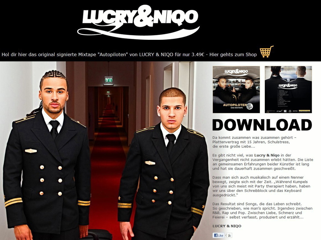 Erster Act bei Berlin Dreams: Lucry & Niqo