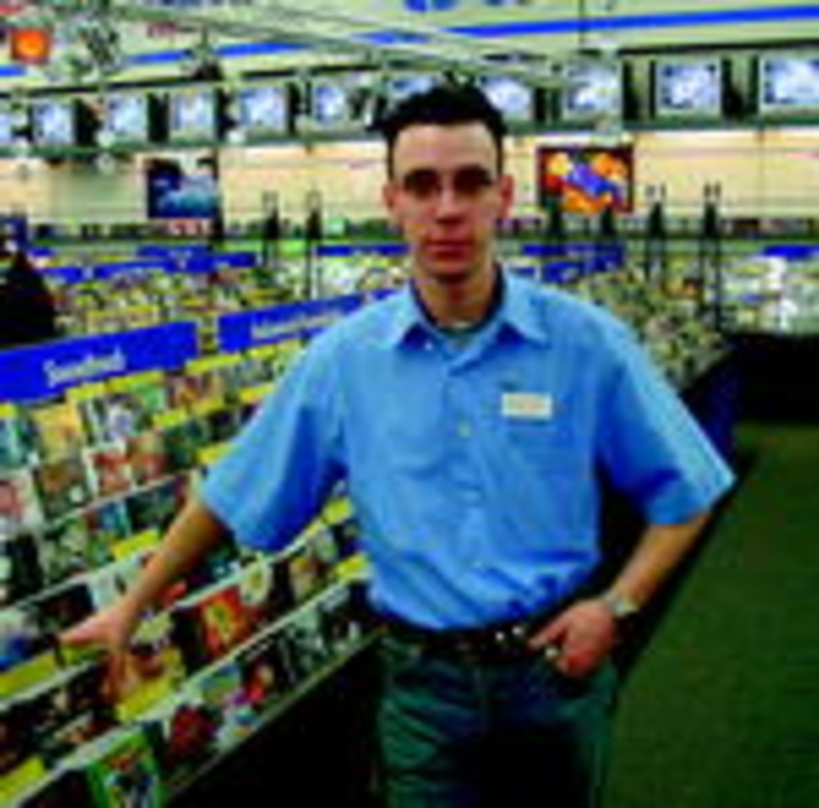 Beschallt mit DVD-Player: Robbie Verheijden