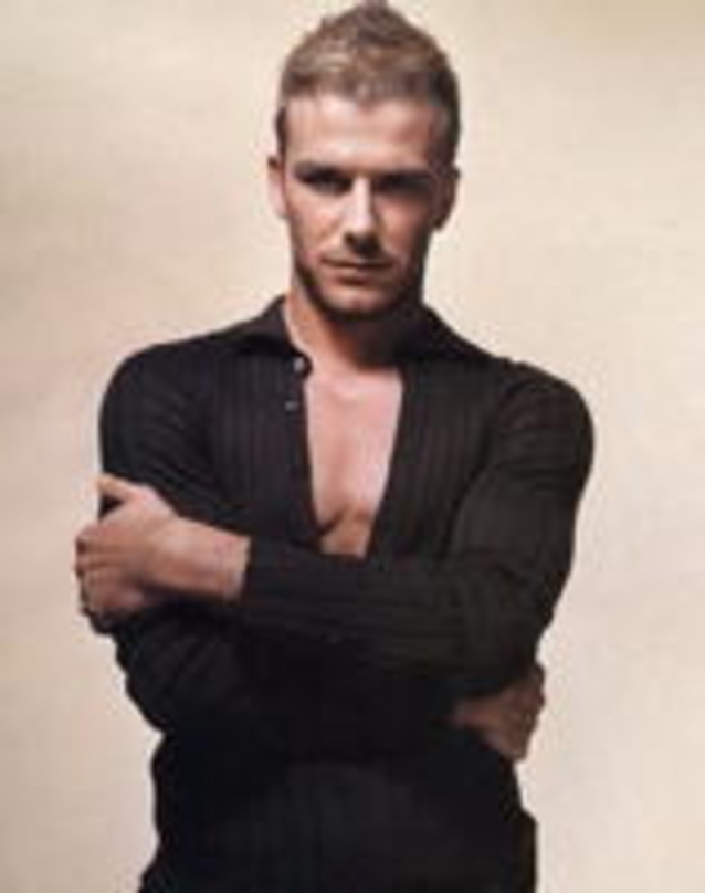 Zeigt Gewalt die rote Karte: David Beckham