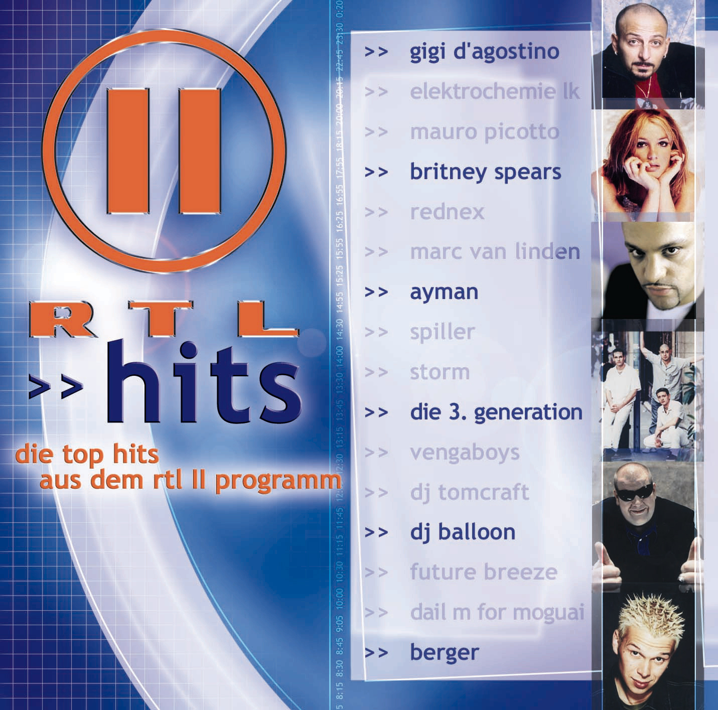 Diverse – RTL II Hits - Die Top Hits aus dem RTL2 Programm