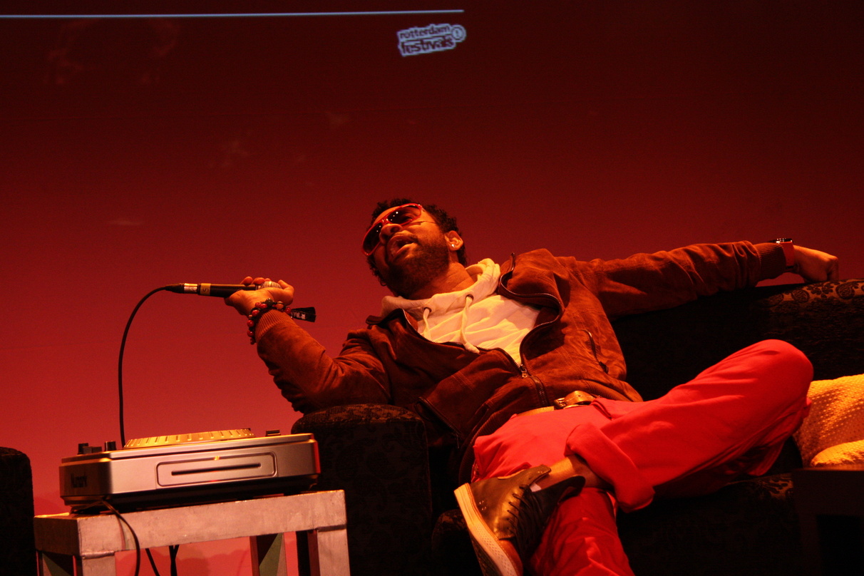 Cool und entspannt bei seinem Panel in Rotterdam: Shaggy