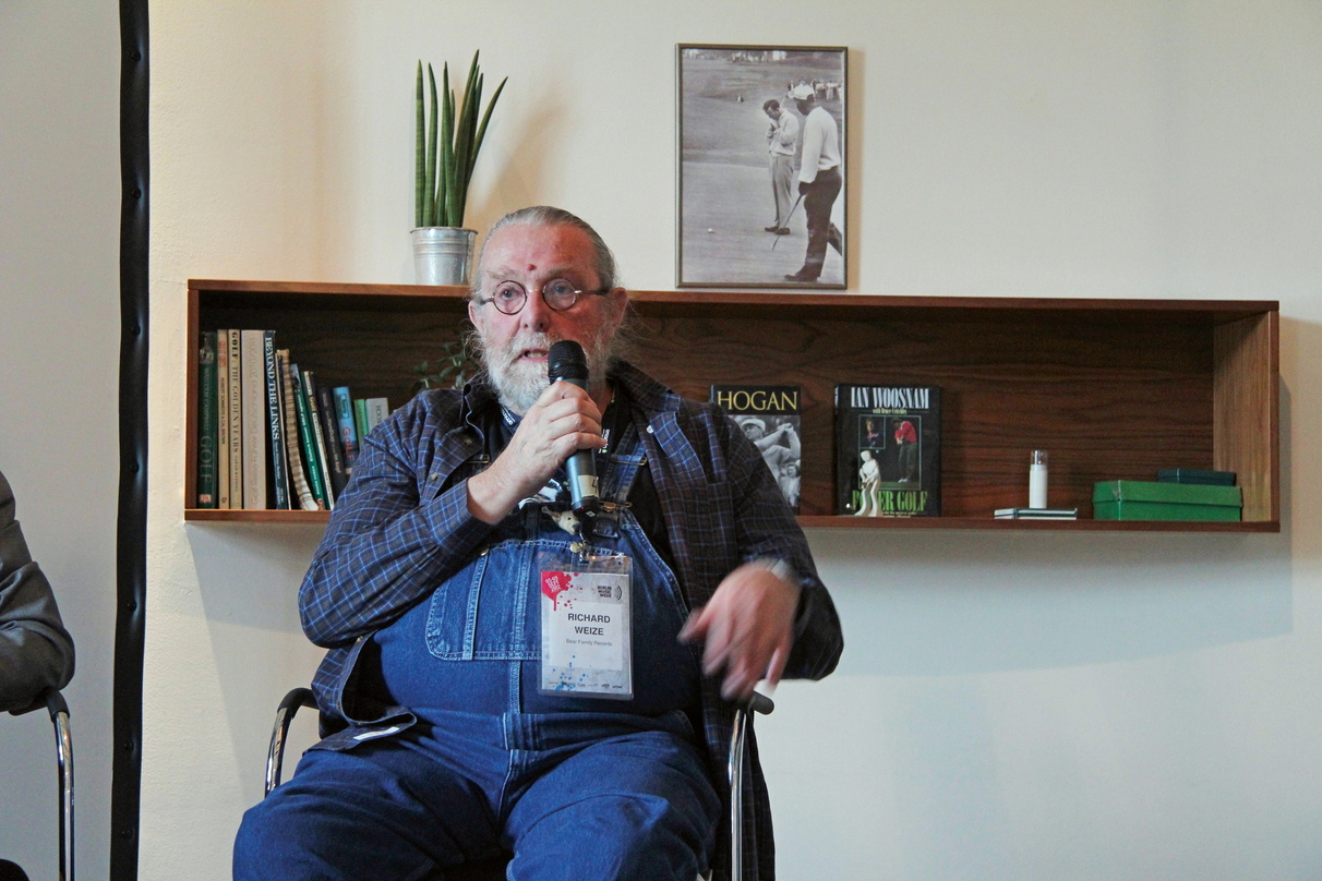 Seine Veröffentlichungen vertreibt nun Delta: Bear-Family-Chef Richard Weize, hier auf der Berlin Music Week 2012