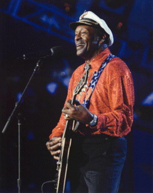 Geehrt: Chuck Berry und ...