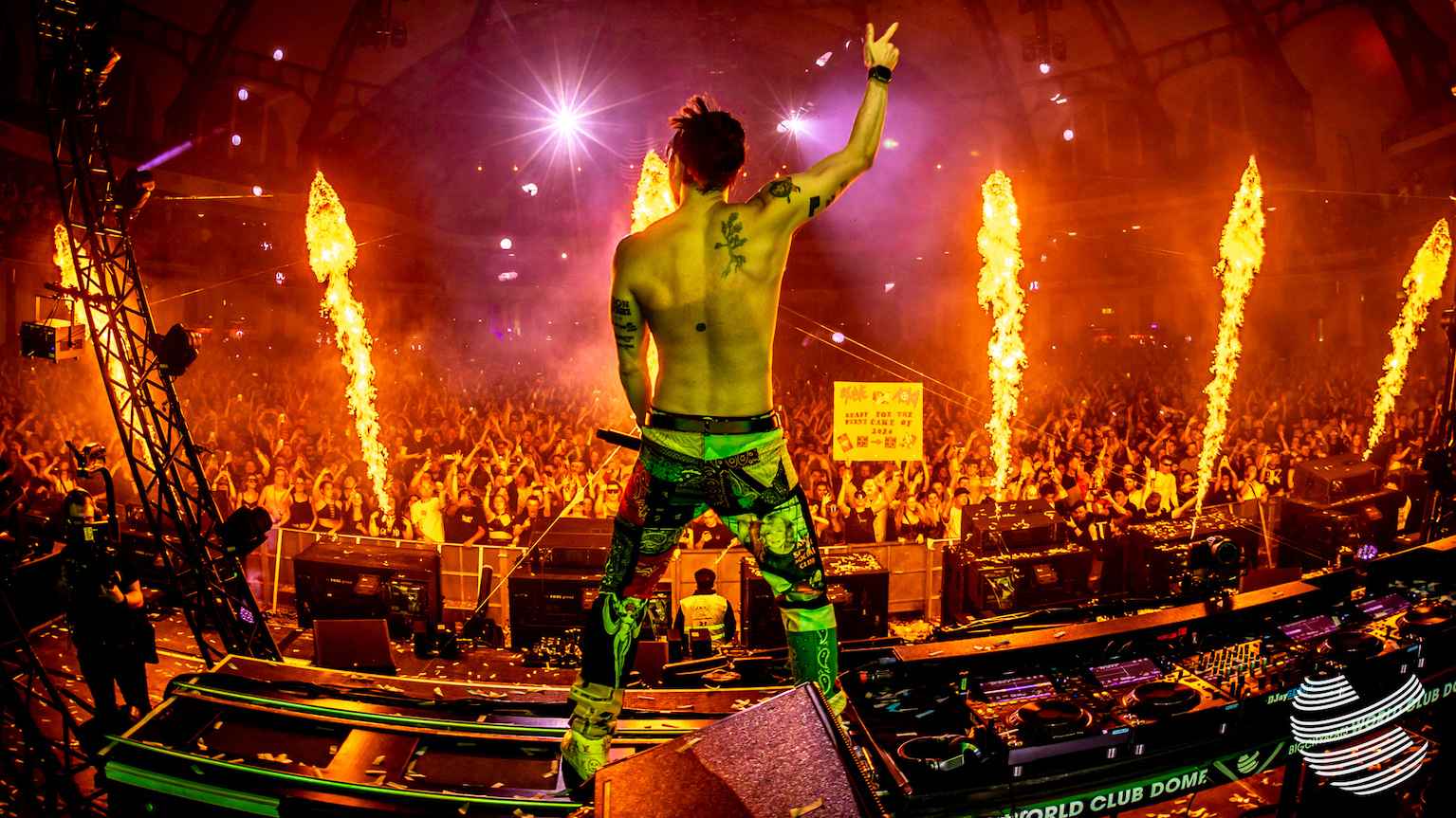 War eigens für BigCityBeats nach Frankfurt gekommen: Steve Aoki.