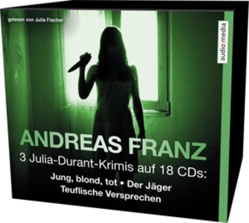 Julia Fischer – 3 Julia-Durant-Krimis auf 18 CDs: Jung, blond, tot/Der Jäger etc.