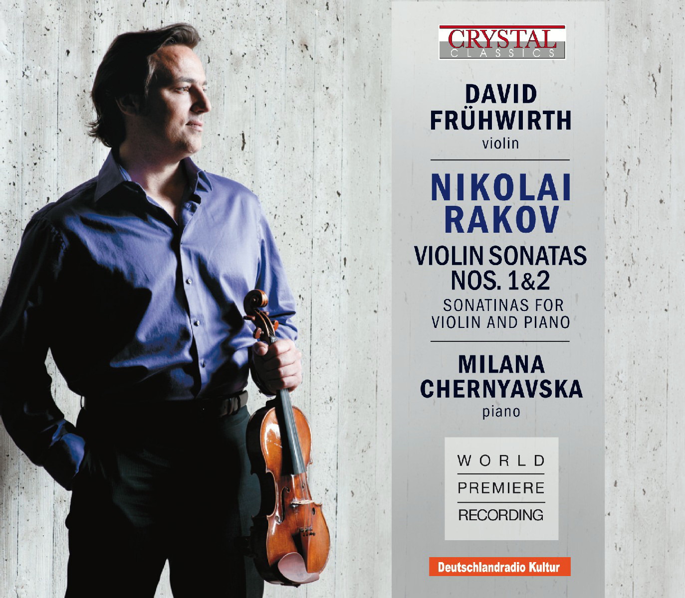 David Frühwirth/Milana Chernyavska – Violin Sonatas Nos. 1 & 2