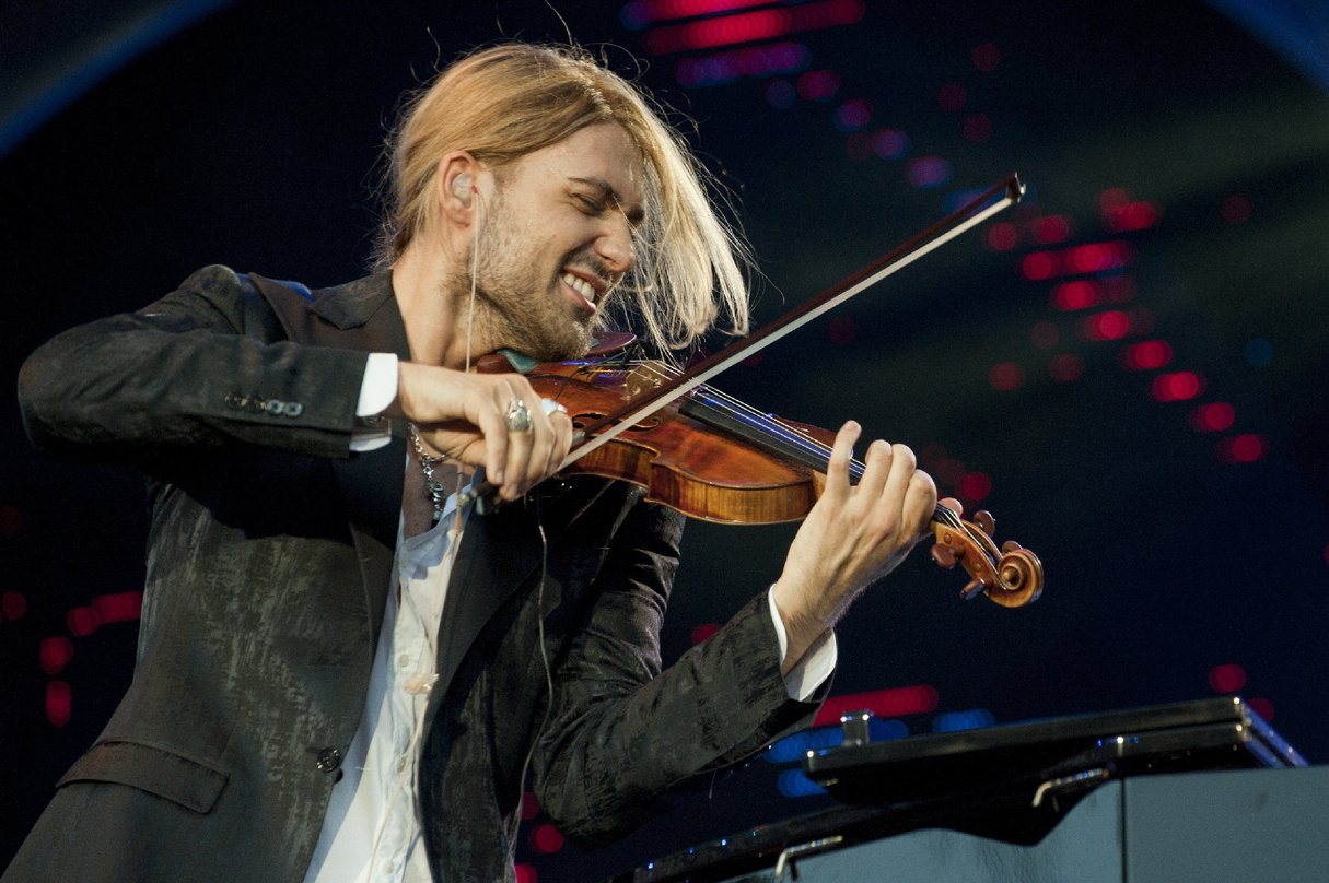 Brachte eine gute Quote für das ZDF: David Garrett in der Wuhlheide
