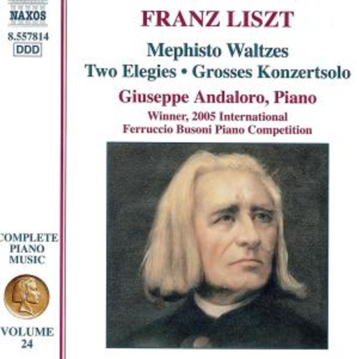 Giuseppe Andaloro – Mephisto Waltzes/Two Elegies/Großes Konzertsolo