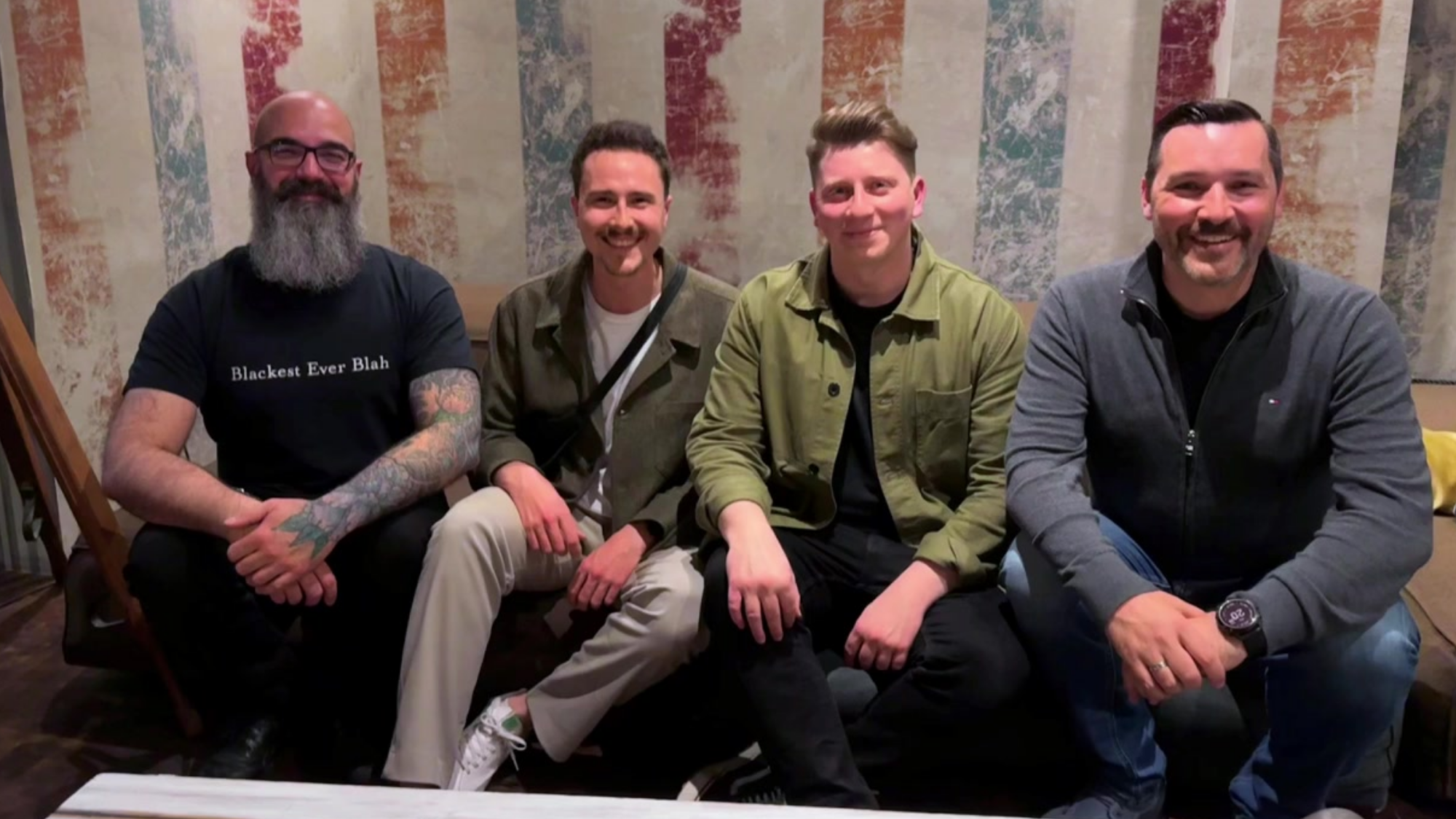 Künftig gemeinsam bei Schedler Music (von links): Nuri Nurbachsch, Andreas Karall (A&R/Creative Manager Schedler Music), Dany Weisz und Alexander Schedler (A&R/Creative Manager Schedler Mu...