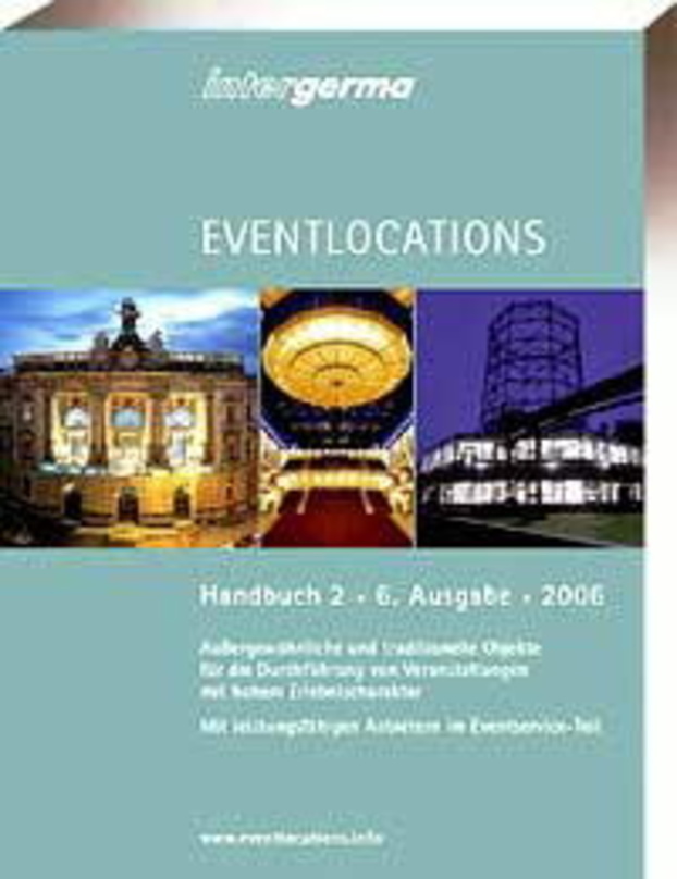 Beschreibt 1.700 Locations: Das Handbuch Eventlocations
