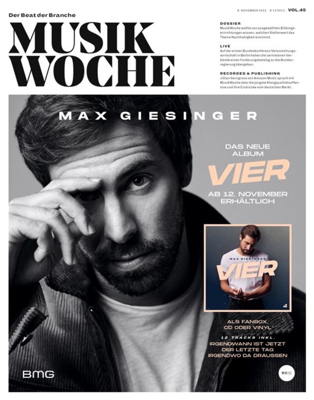 Die E-Paper-Ausgabe von MusikWoche Vol. 45 2021