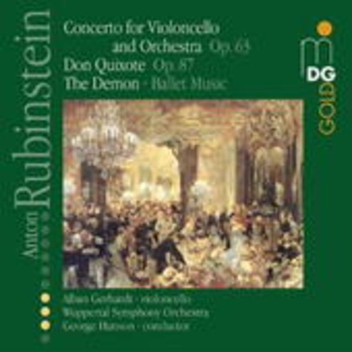 George Hanson/Wuppertal Symphony Orchestra/... – Concerto For Violoncello And Orchestra Op. 63/Don Quixote Op. 87/The Demon