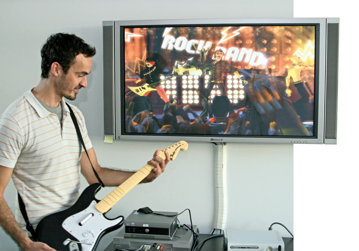 Bald auch mit eigenen Songs: "Rock Band"-Spieler