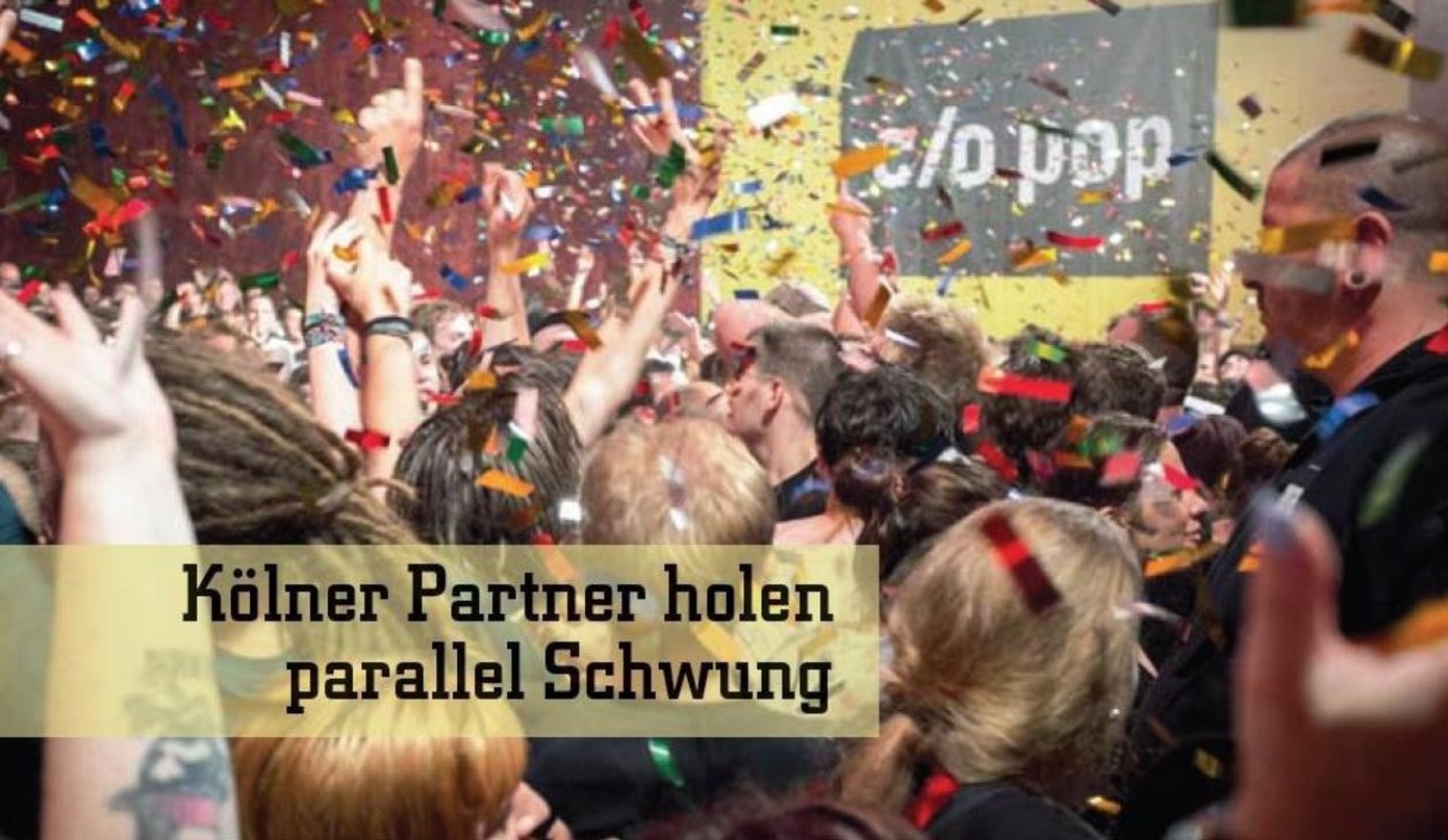 Volles Haus: Das Publikum im Gloria Theater bei einem Konzert des c/o pop Festivals 2015