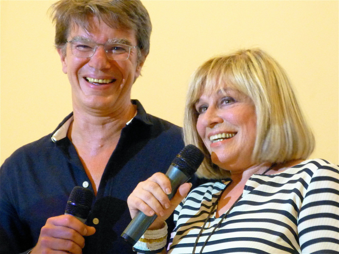 Geadelt und geehrt: Mary Roos mit Christian Kellersmann