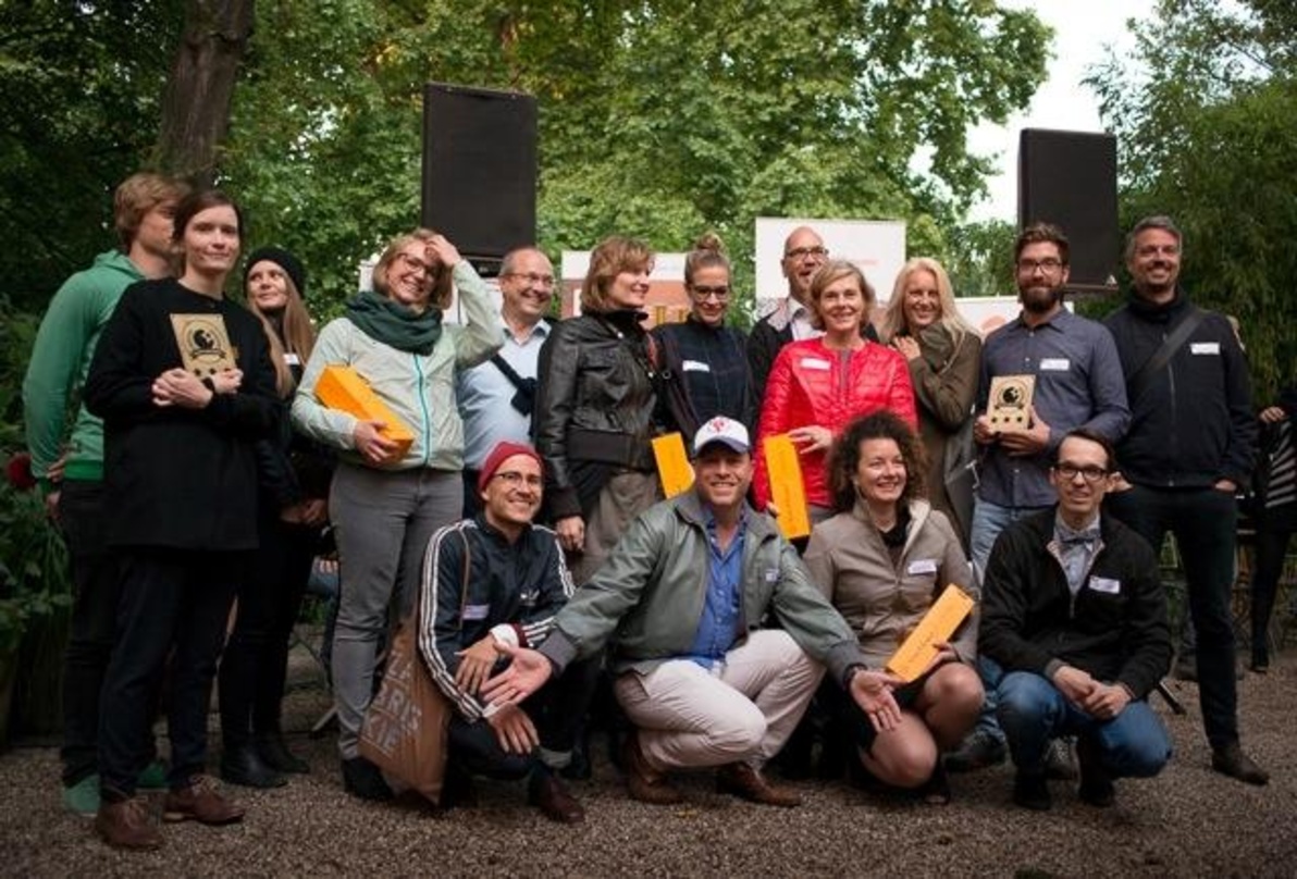 Trafen sich beim Green Music BBQ in Köln: Jacob Bilabel mit Vertretern der Musik, Politik, Wissenschaft, Medien und der Energiebranche