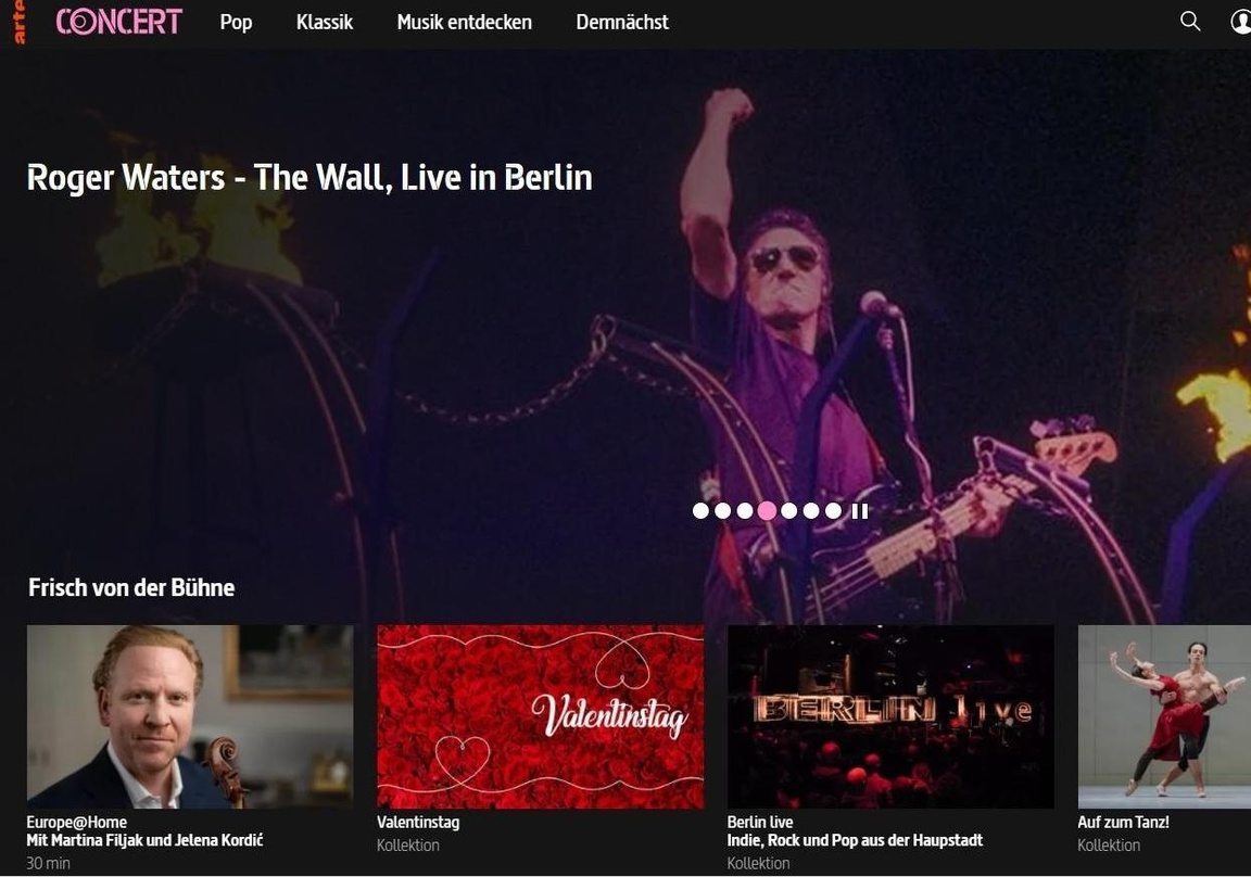 Startet eine neue Konzertserie: arte Concert