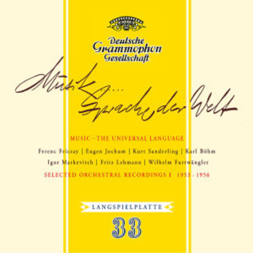Diverse – Ausgewählte Orchesteraufnahmen Vol. 1 (Musik....Sprache der Welt)