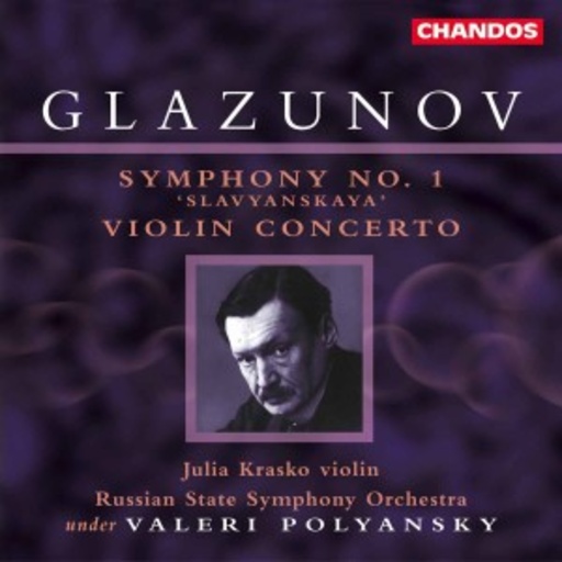 Valeri Polyansky/Julia Krasko/Russian State Symph. Orch. – Symphony No. 1 Slavyanskaya/ Violin Concerto