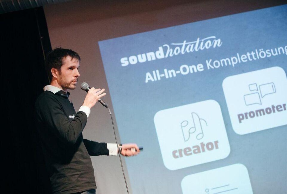 Teilnehmer des Music Worx Accelerators 2015: Martin Beinicke von Soundnotation