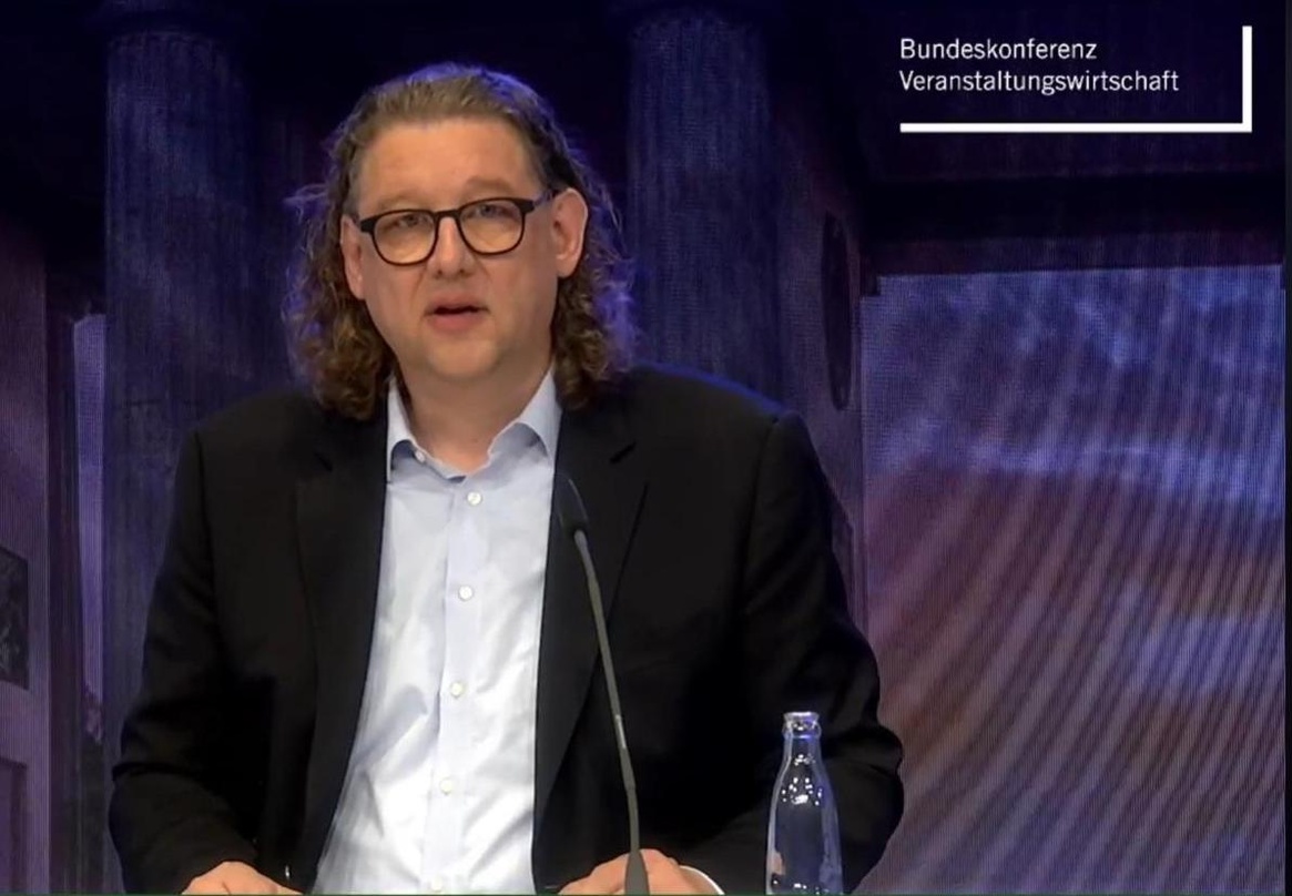 Eröffnete die Bundeskonferenz Veranstaltungswirtschaft: Markus Illig (fwd)