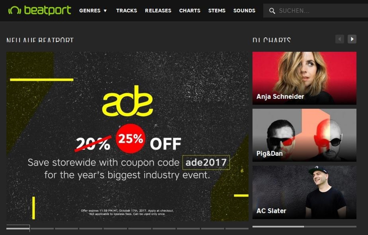 Hat passend zum Amsterdam Dance Event neben einer ADE-Rabattaktion mit Robb McDaniels auch einen neuen Chef an Bord: die Downloadplattform Beatport