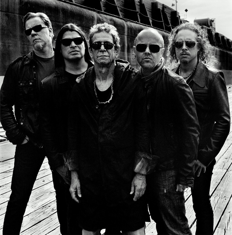 Rocken am 11.11. in Köln: Lou Reed (M.) und Metallica