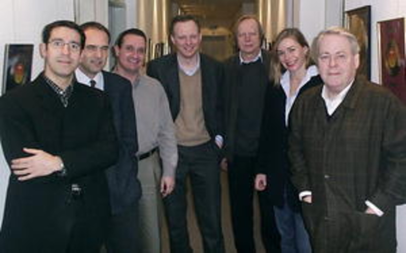 Sie wollen sich verstärkt um nationale Künstler kümmern (v.l.n.r.): Paulo da Cruz (Administration Manager & Regional Financial Director Peermusic Europe), {mlbipers.3287.Prof. Dr. Reinhard...