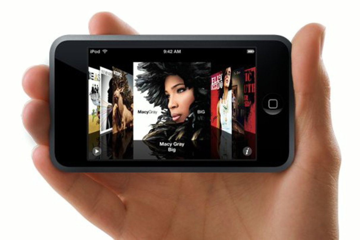 Neu im Programm: Der iPod touch ...