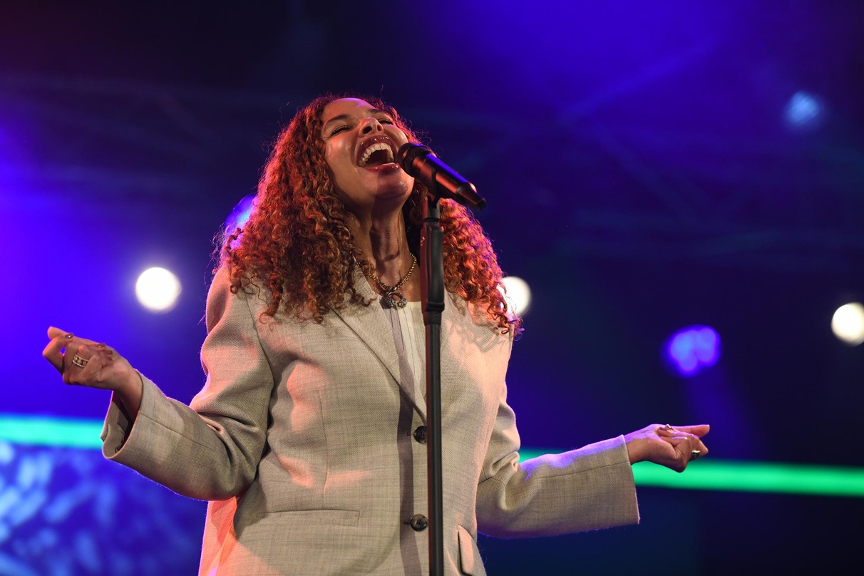 Sang bei der Jazzwoche in Burghausen: Joy Denalane