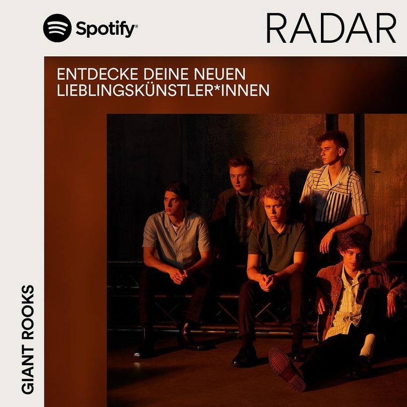 Profitieren vom Spotify-Radar: Giant Rooks