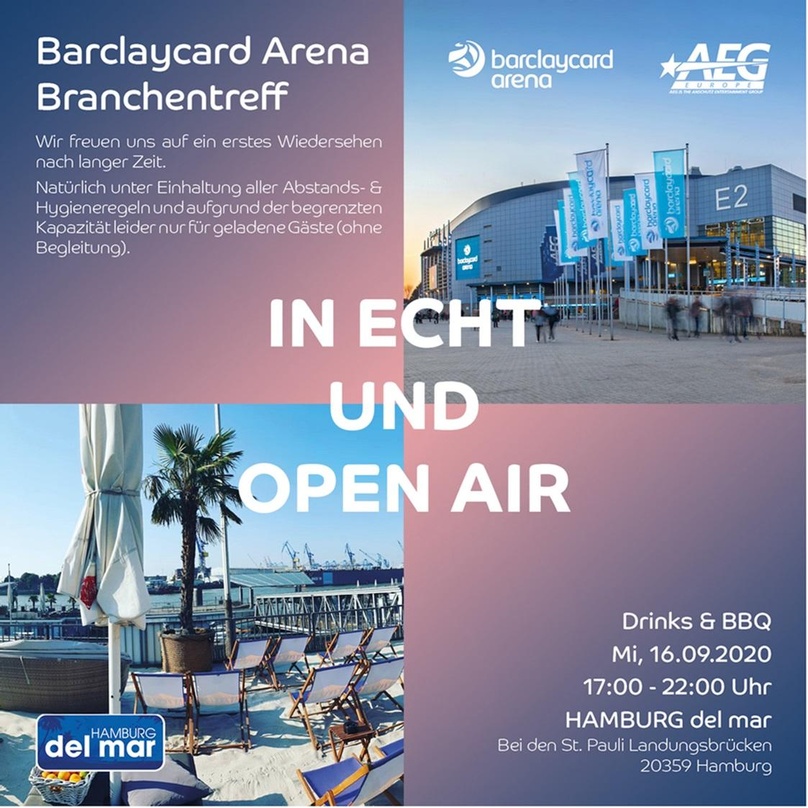 Knüpft an frühere Reeperbahn-Einladungen an: ein Get-together der Barclaycard Arena