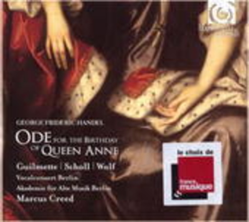 Andreas Scholl – Ode For The Birthday Of Queen Anne HWV 74/Dixit Dominus HWV 232