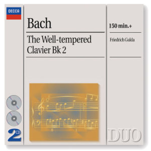 Friedrich Gulda – The Well-Tempered Clavier Bk 2 (Duo)