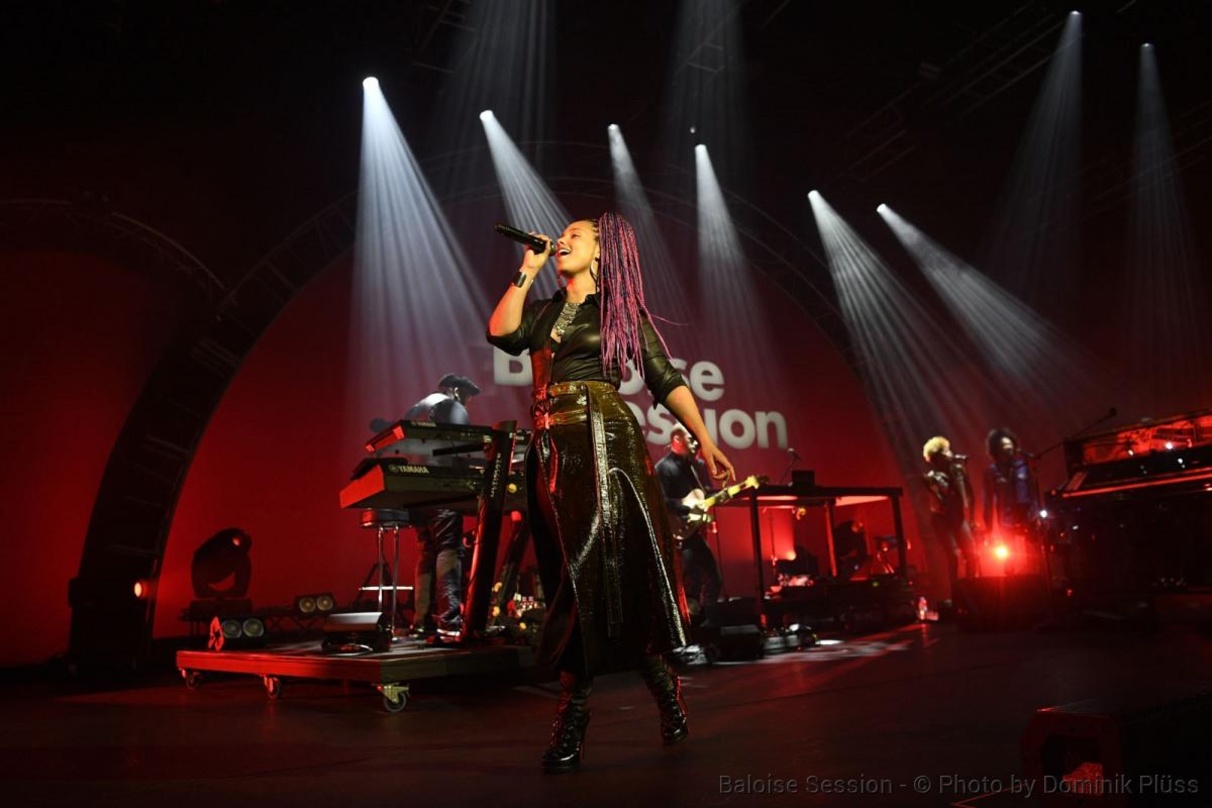 Ihr Auftritt gehörte zu den Highlights der Baloise Session 2017: Alicia Keys