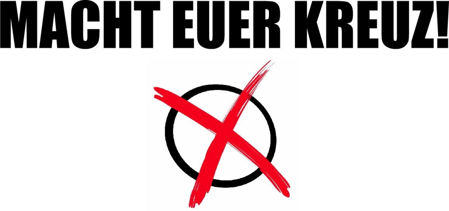 Will auf relevante Themen für die Bürgerschaftswahl aufmerksam machen: die Aktion "Macht Euer Kreuz"