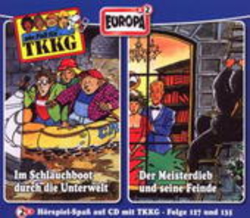 Im Schlauchboot durch die Unterwelt/Der Meisterdieb und seine Feinde – Box