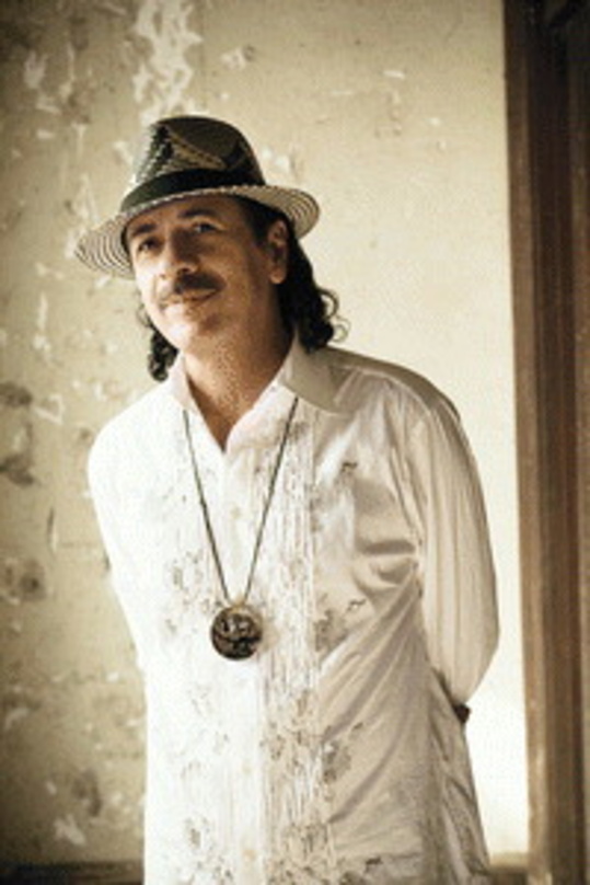 Gerade von Mirage nach Dubai geholt: Carlos Santana
