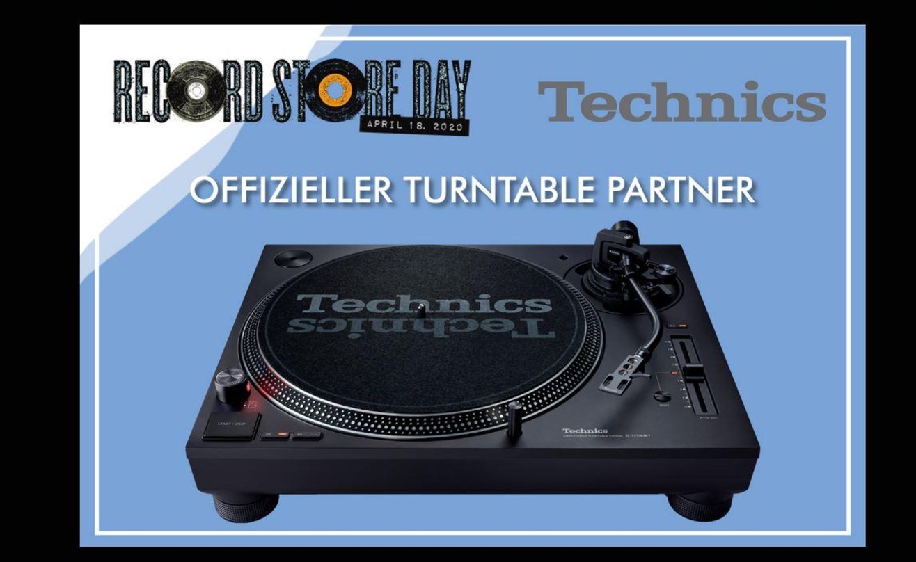 Schulterschluss bei den Plattenliebhabern: Technics ist als Parner des Record Store Days dabei