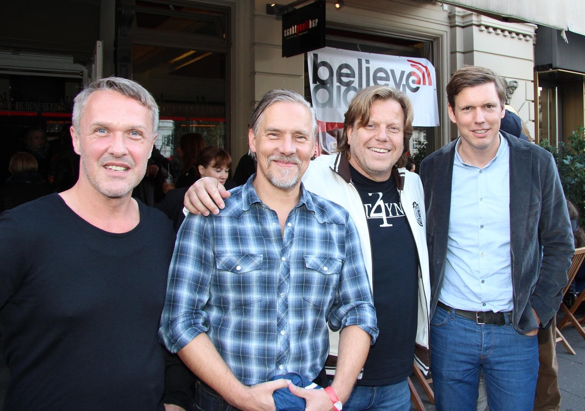 Kümmern sich bei Soulfood Believe Distribution um gemeinsame Kunden (von links): Torsten Mewes, Stefan Ahrens, Jochen Richert und Thorsten Freese