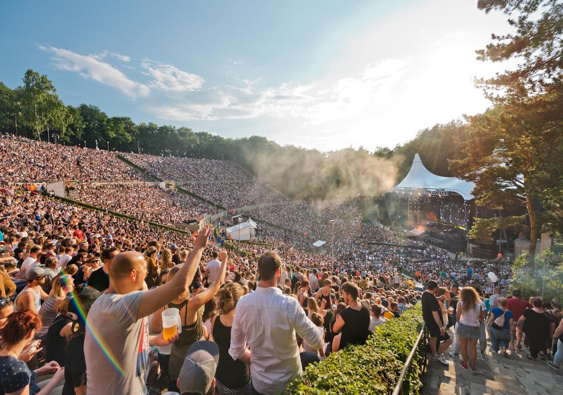 War 2016 zehnmal ausverkauft: die Waldbühne Berlin